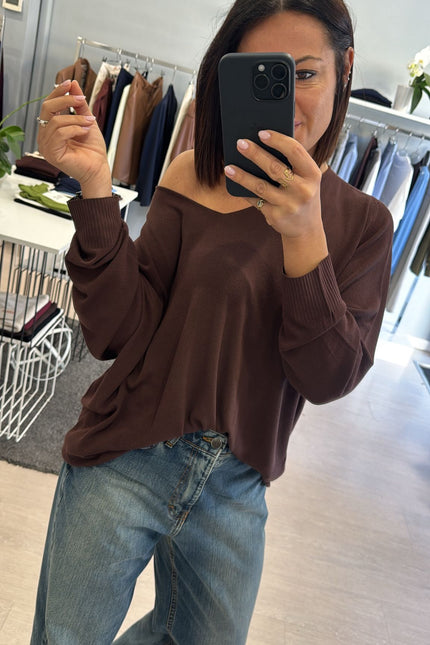 Scollo V over cioccolato