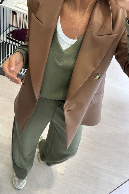 Pantalone felpa army kn