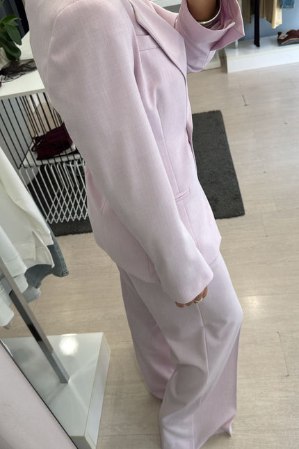 Giacca completo melange rosa kk