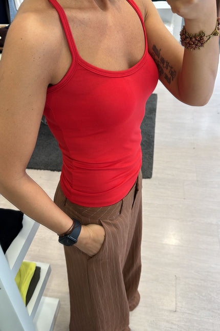 Canotta rossa kk