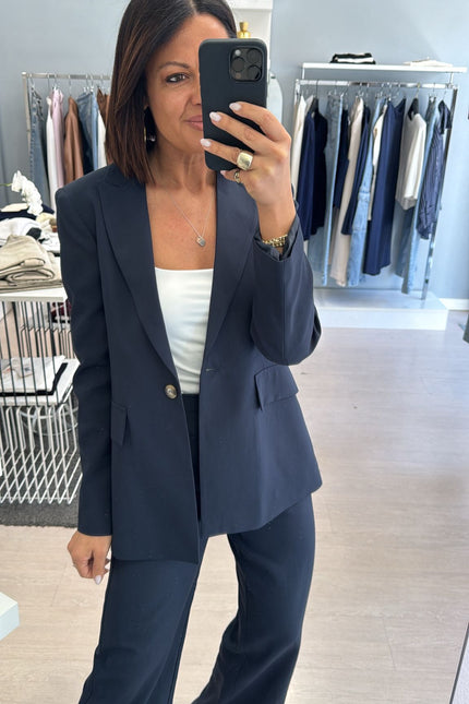 Giacca completo blu navy ak