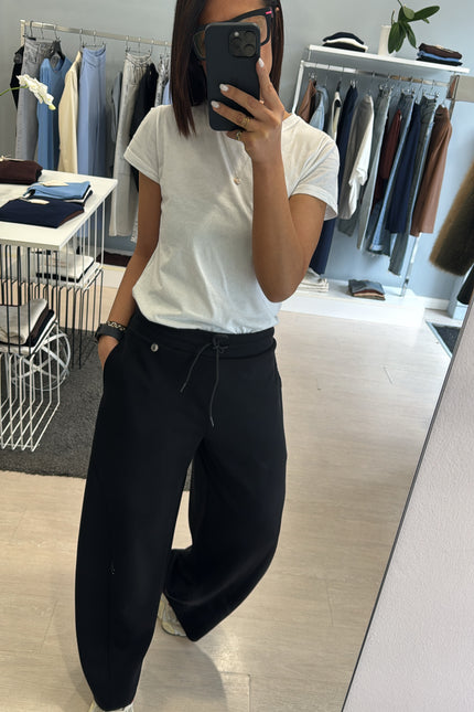 Pantalone felpa nero