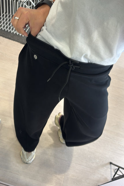 Pantalone felpa nero
