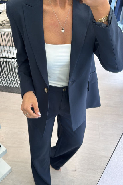 Giacca completo blu navy ak