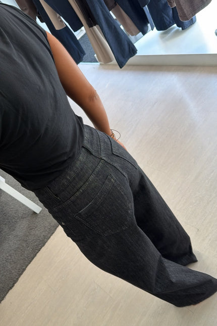 Jeans nero sfumato kk