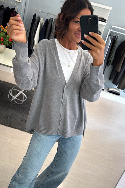 Cardigan over grigio kn