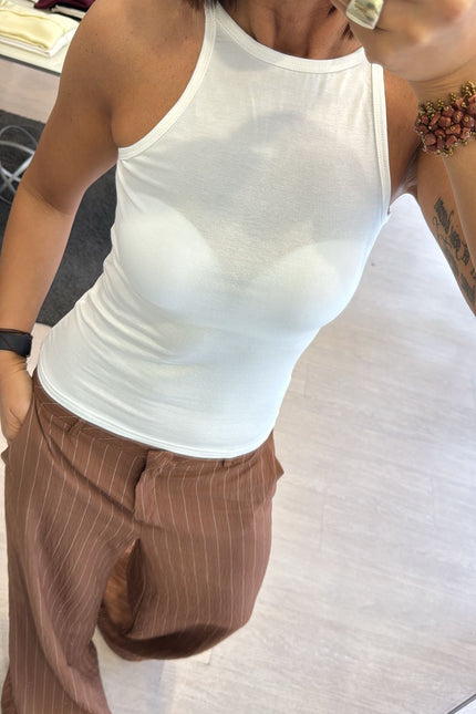 Canotta bianca kk