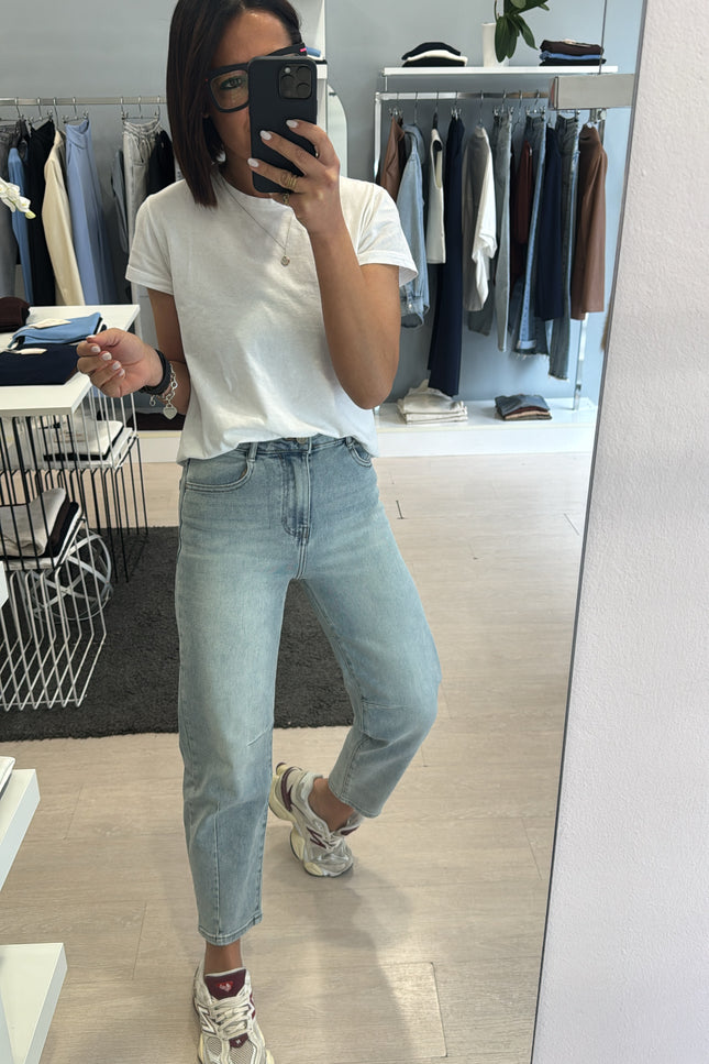 Jeans balloon elasticizzato