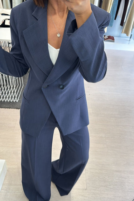 Giacca completo melange blue kk