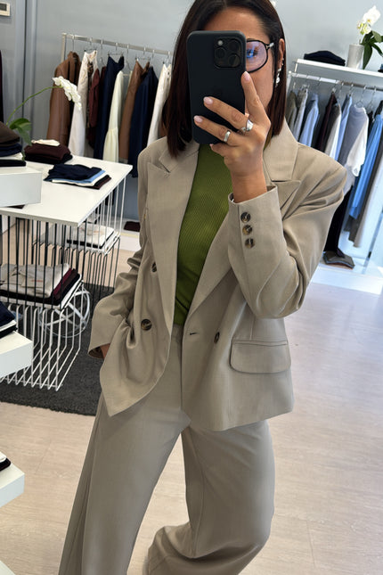 Giacca completo sabbia