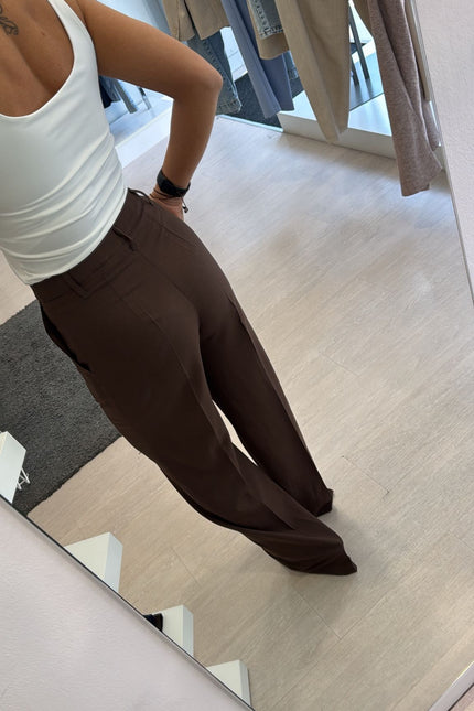 Pantalone completo cioccolato ak