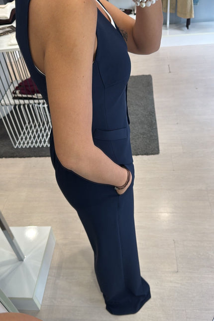 Pantalone completo blu kn