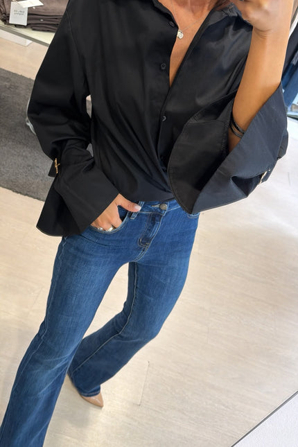 Jeans Flare denim medio cc