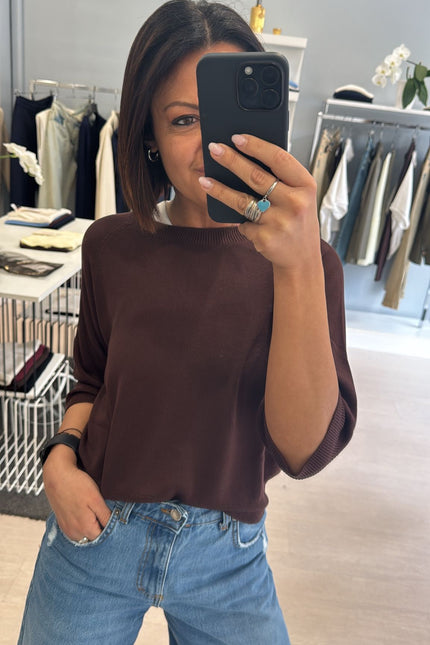 Girocollo cioccolato