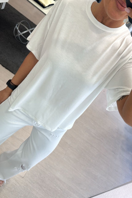 T-shirt boxy fit bianca kn
