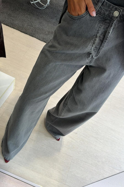 Jeans grigio palazzo kk