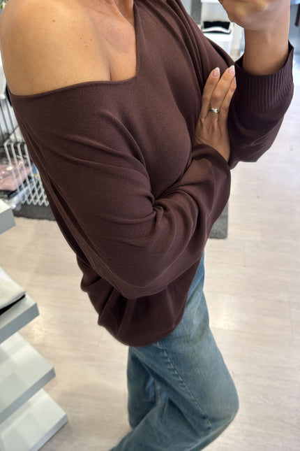 Scollo V over cioccolato