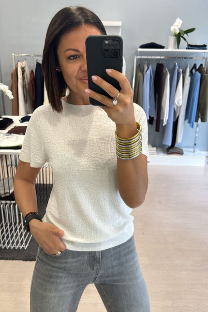 Girocollo cocco bianca