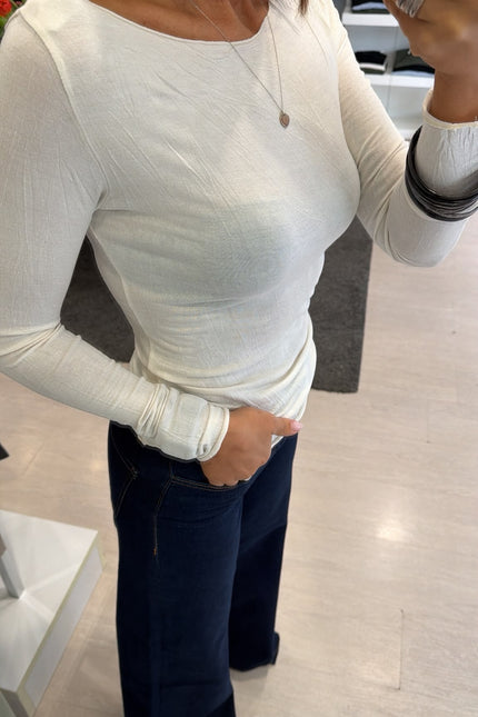Maglia bianca fiammata kk