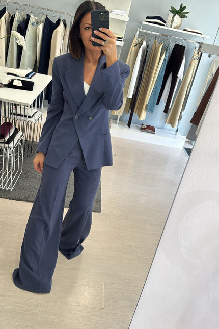 Giacca completo melange blue kk