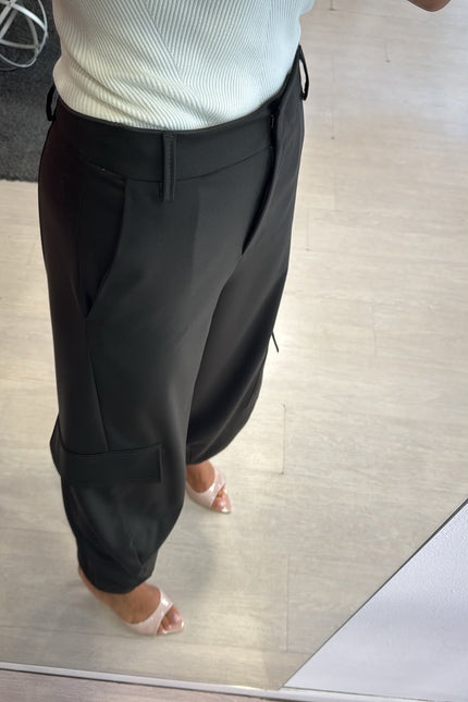 Pantalone cargo verde militare kn
