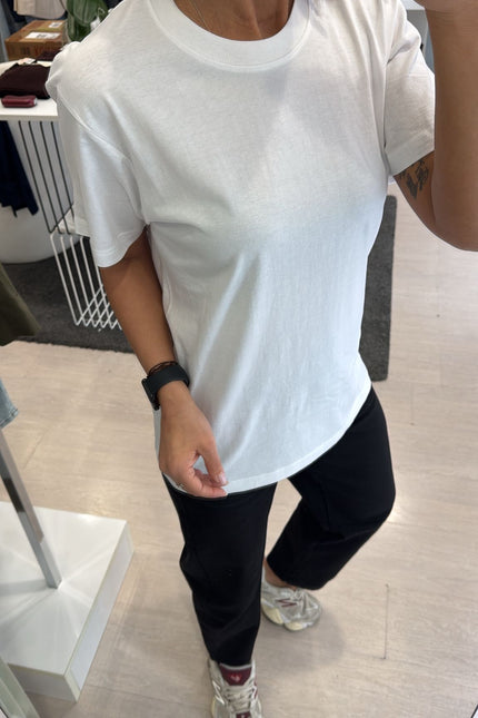 T-shirt bianca regular kn