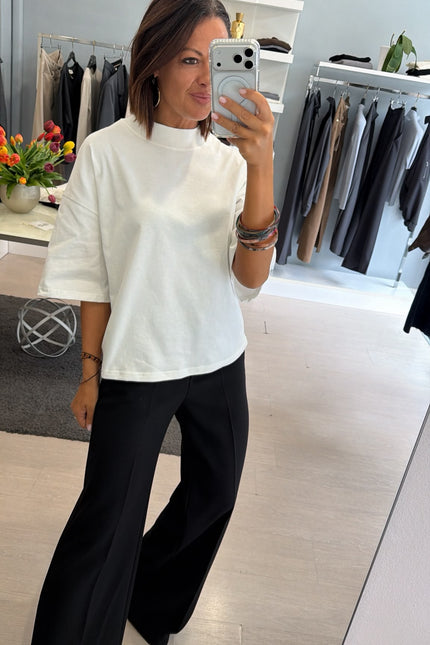 T-shirt oversize bianca kk
