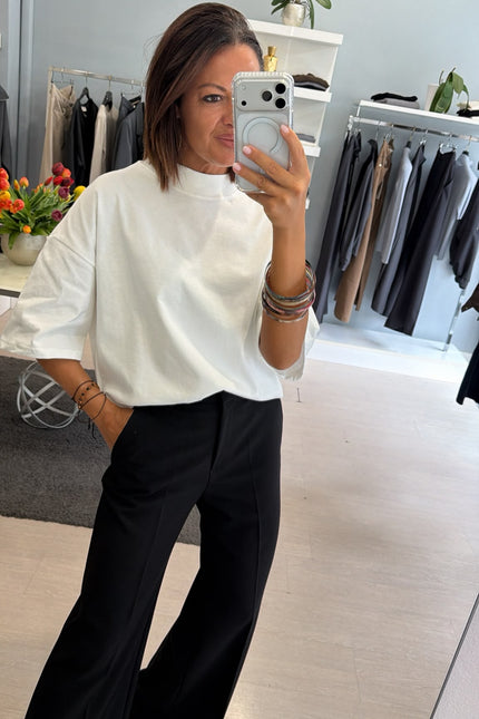 T-shirt oversize bianca kk