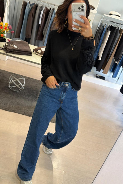 Jeans gamba dritta Denim Medio Ic