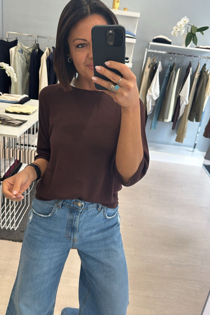 Girocollo cioccolato