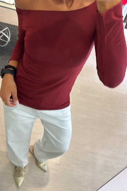Scollo a barca modal sangria