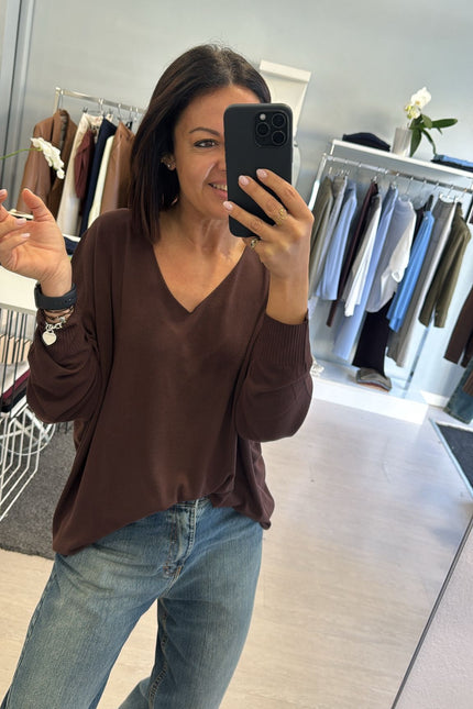 Scollo V over cioccolato