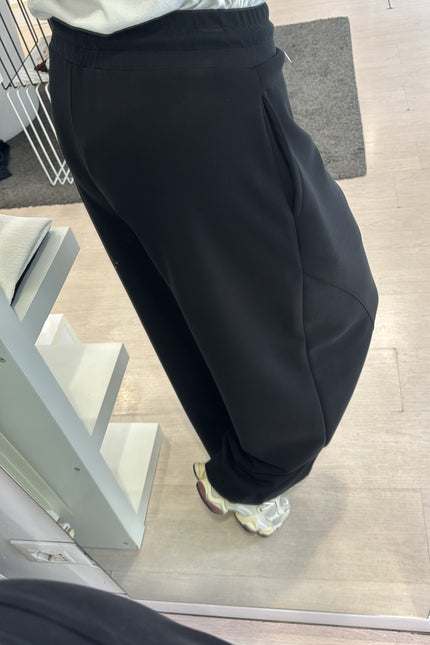 Pantalone felpa nero