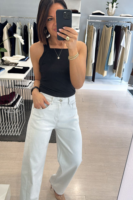 Jeans chiaro barrel