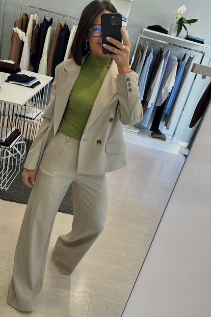 Pantalone completo sabbia