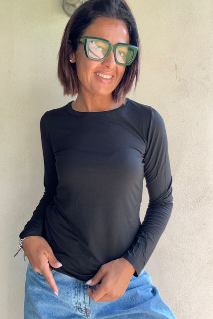 Maglia basica manica lunga