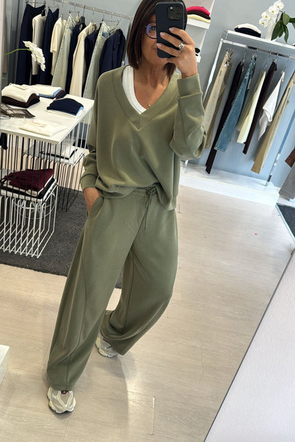 Pantalone felpa army kn