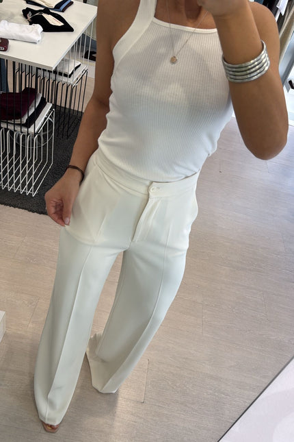 Pantalone completo bianco kk
