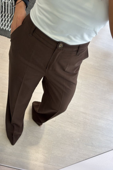 Pantalone completo cioccolato ak