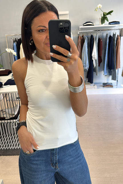 Canotta americana bianca