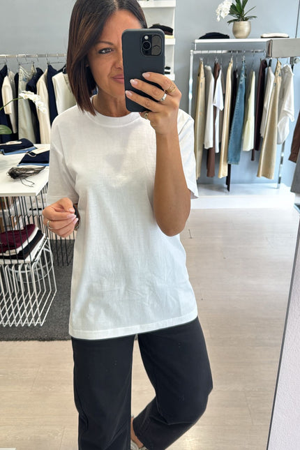 T-shirt bianca regular kn