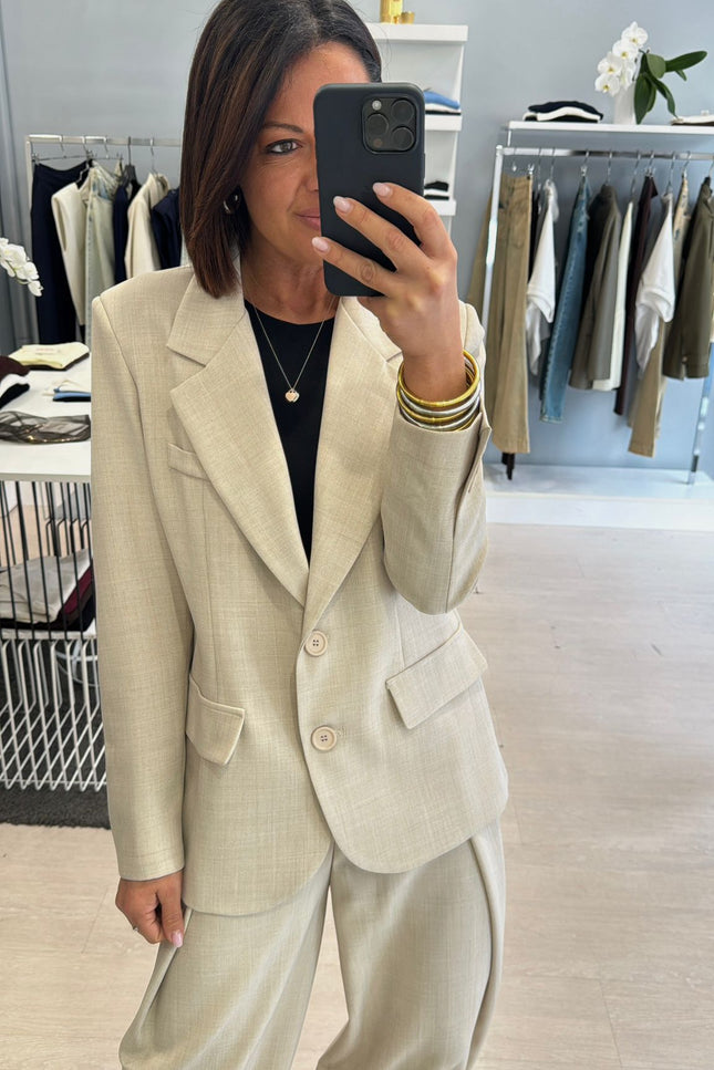 Giacca completo sabbia