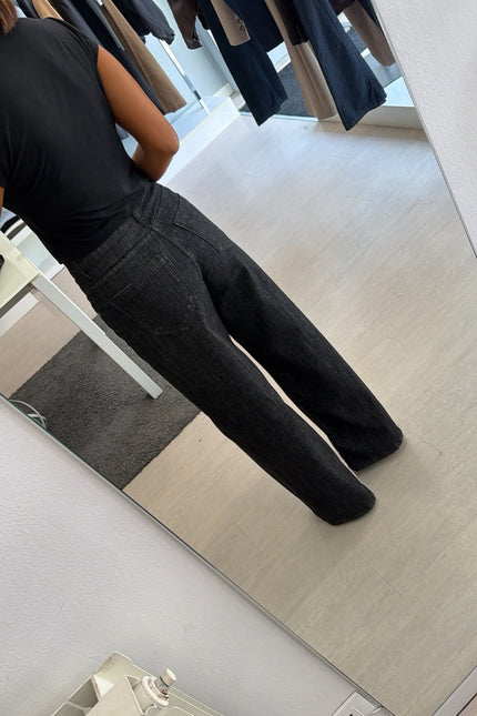 Jeans nero sfumato kk