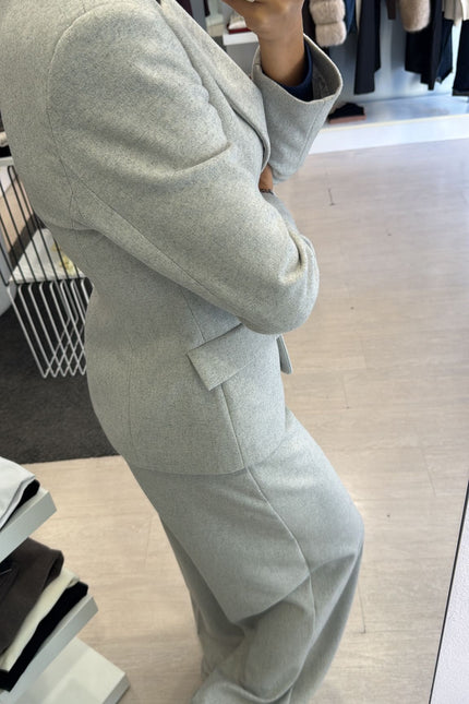 Giacca grigio melange