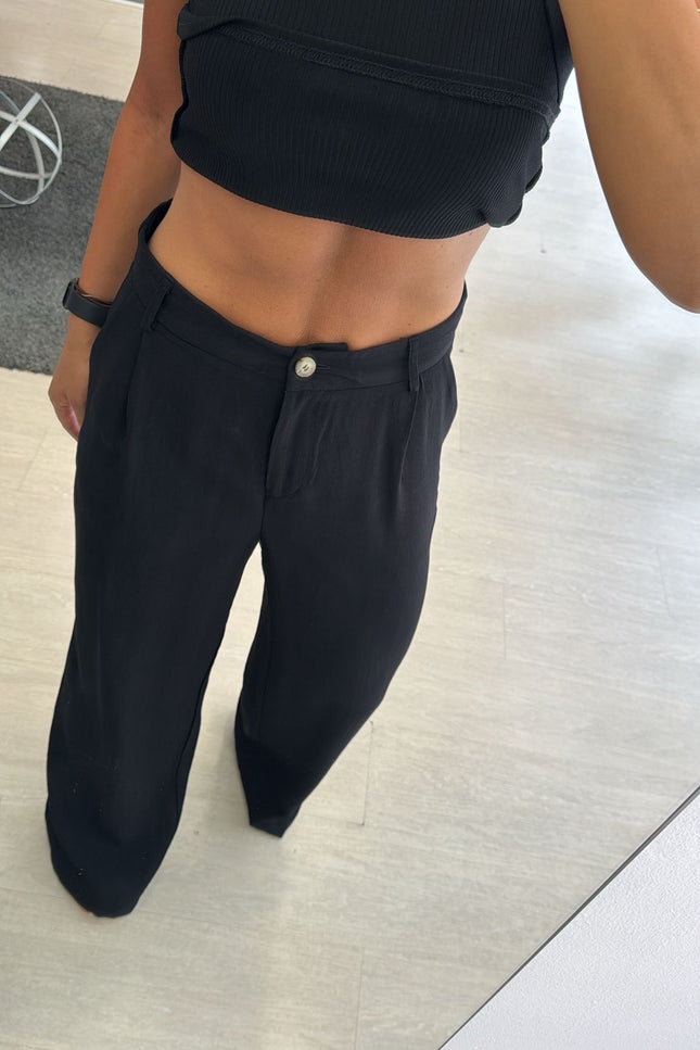 Pantalone modal nero cc