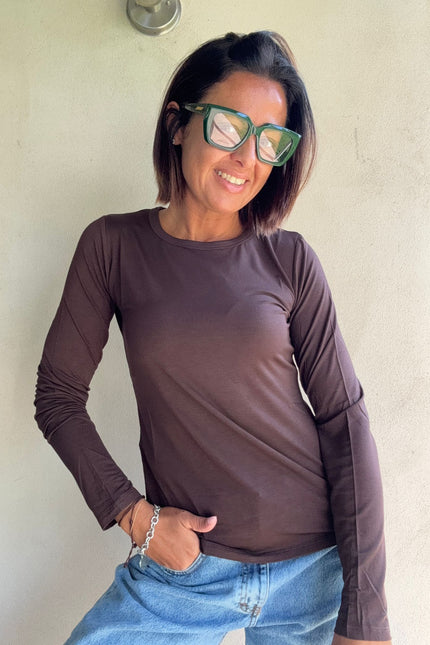 Maglia basica manica lunga