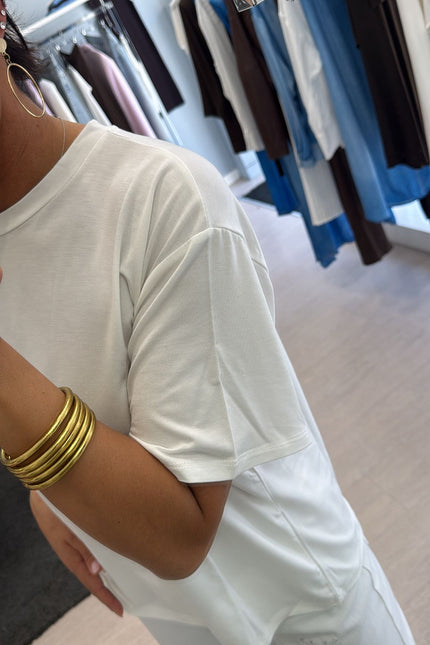 T-shirt boxy fit bianca kn