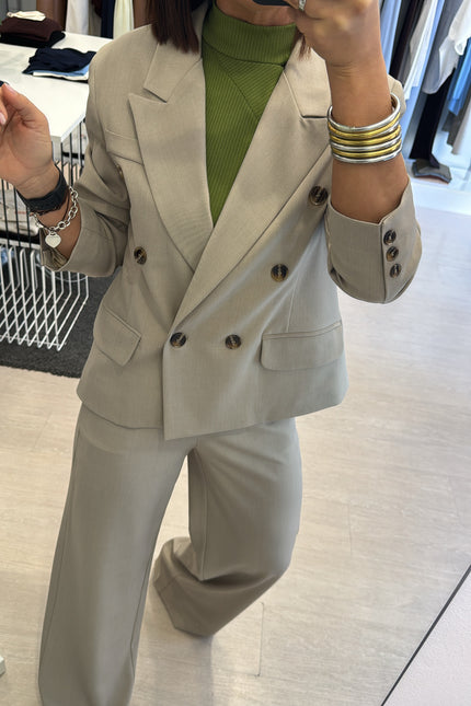 Pantalone completo sabbia