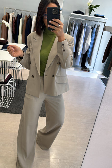 Giacca completo sabbia