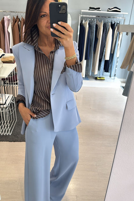 Camicia cioccolato oversize cc